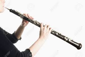 Person playing oboe